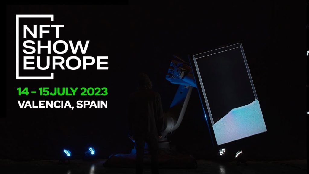 Vibrant gathering at NFT Show Europe 2023, Valencia - the nexus of Web3 innovation and digital art.